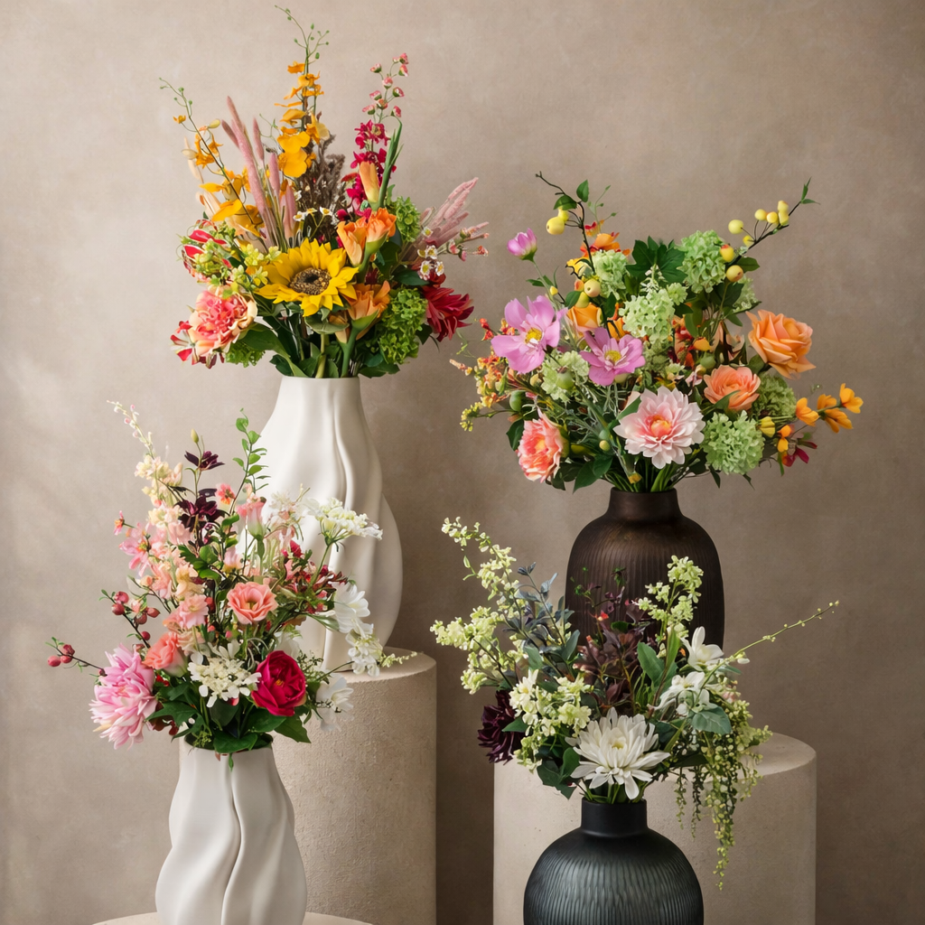 Alle Seidenblumensträuße