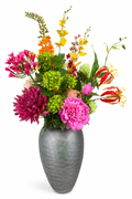 Real Touch Seidenblumenstrauß Milou von Fleurisant in vase Levi von Fleurisant