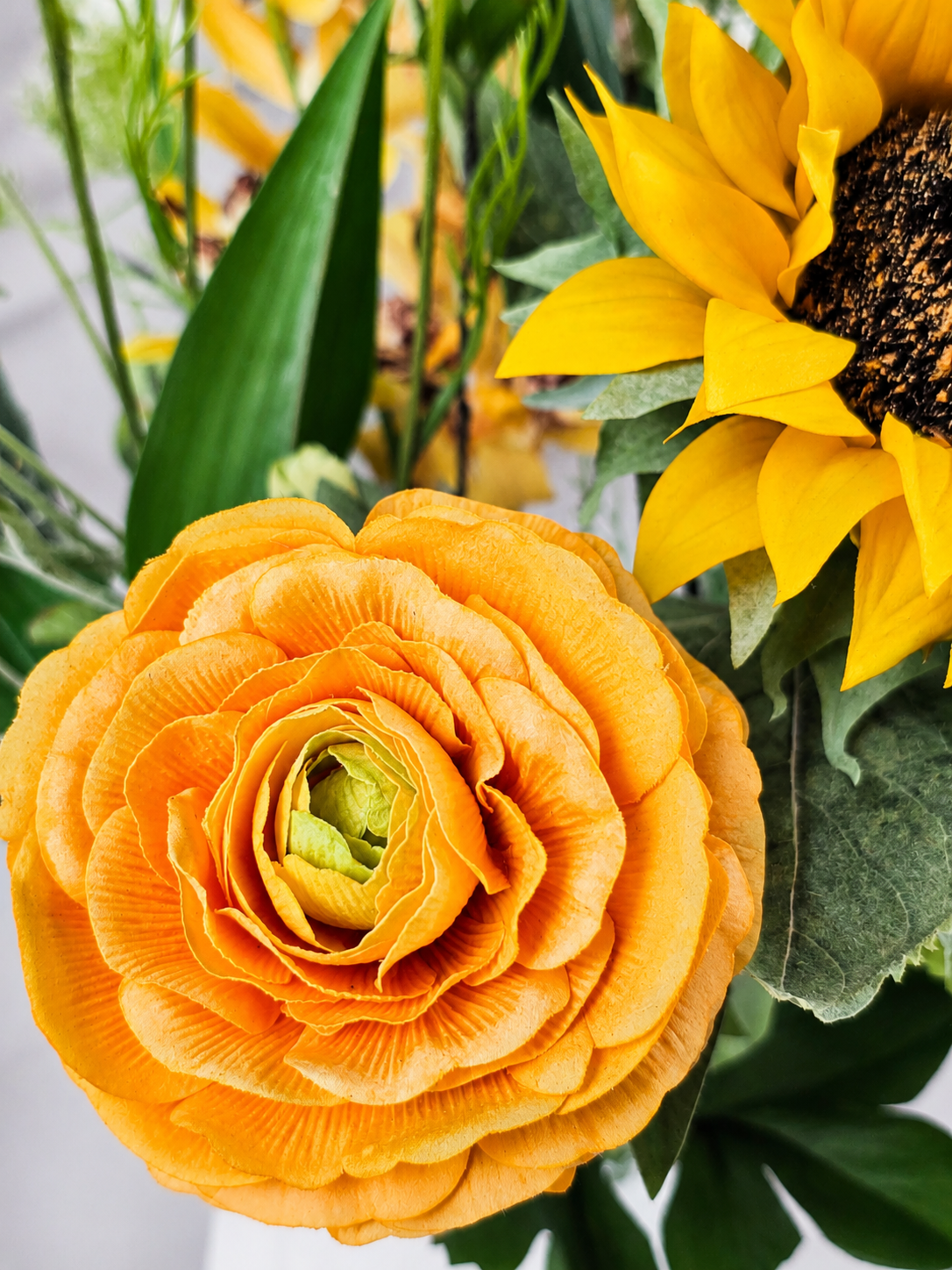 Seidenblumenstrauß Anna