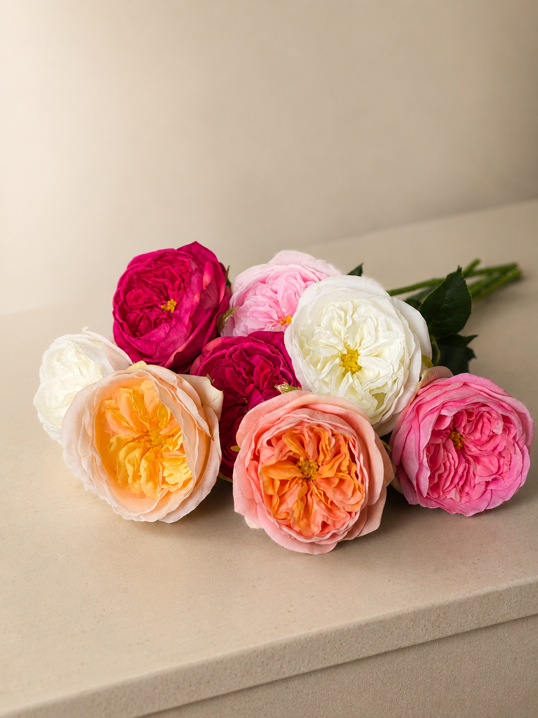 Seidenblumenstrauß Damas
