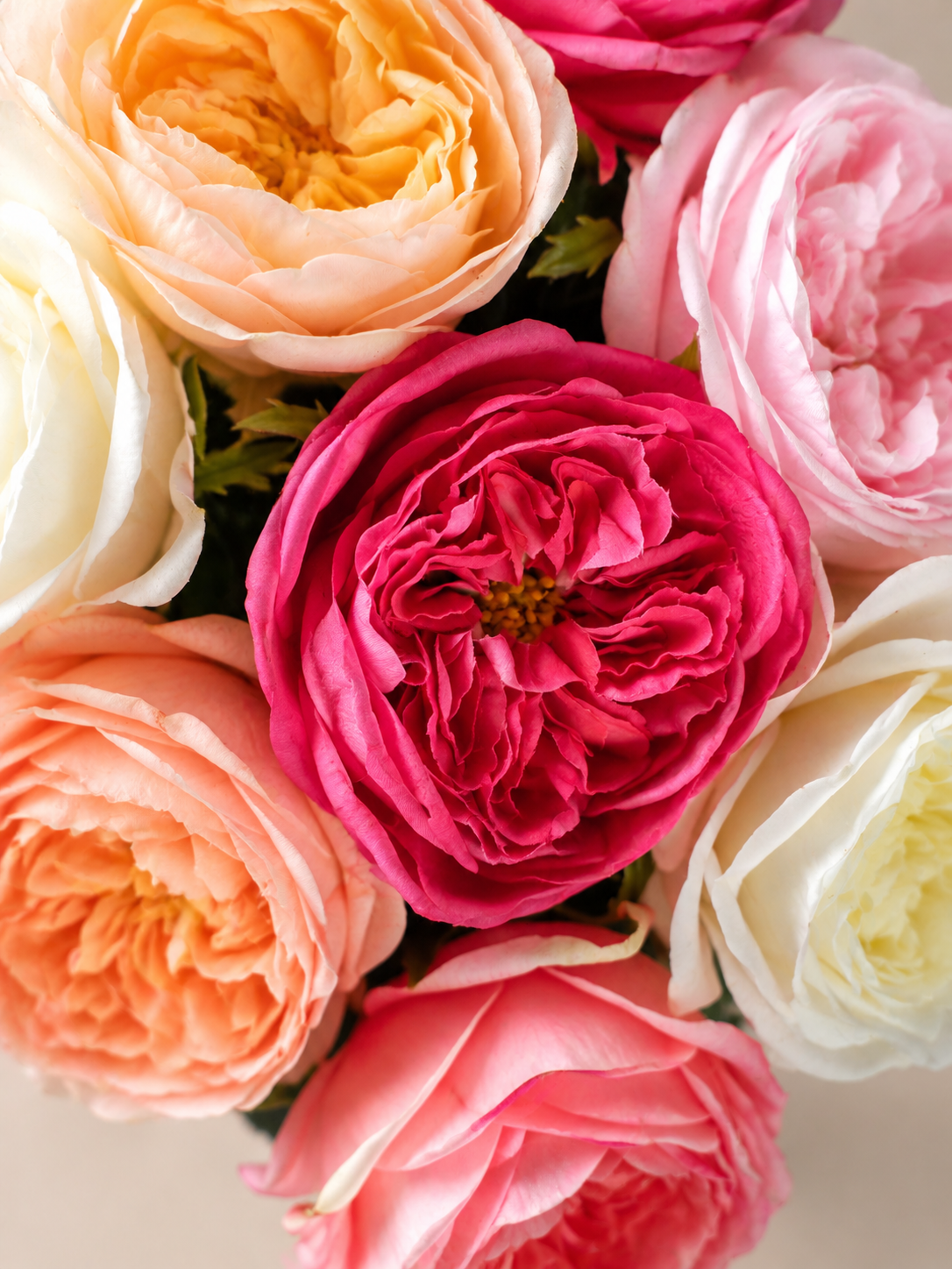 Seidenblumenstrauß Damas