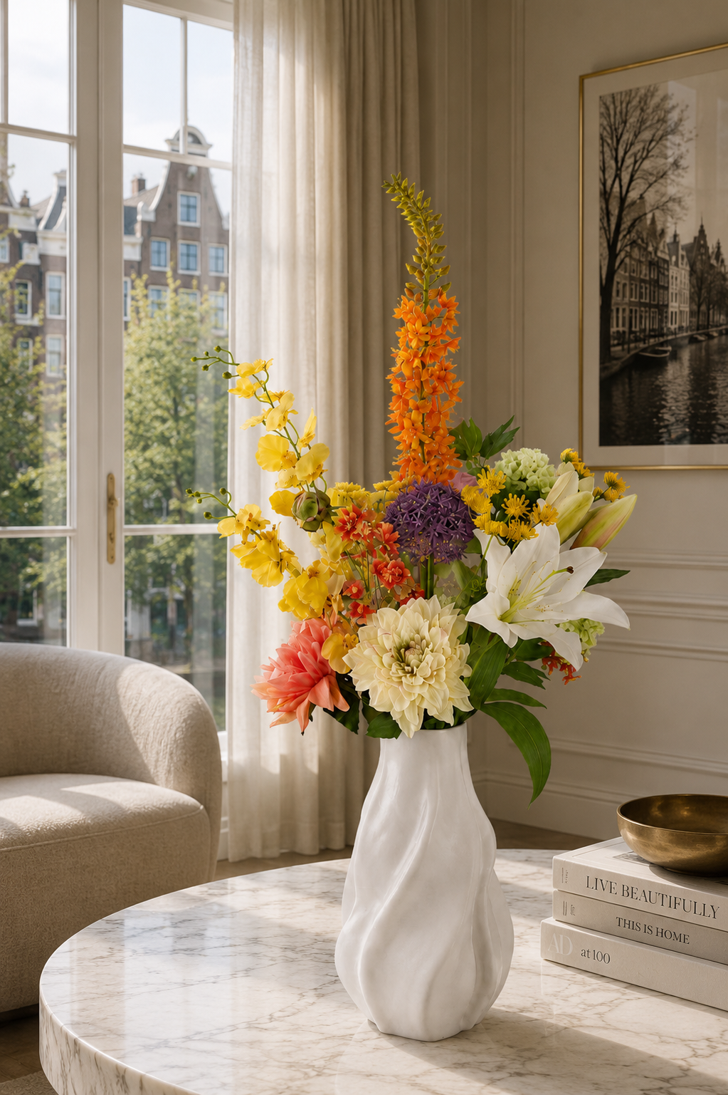 Seidenblumenstrauß Emma