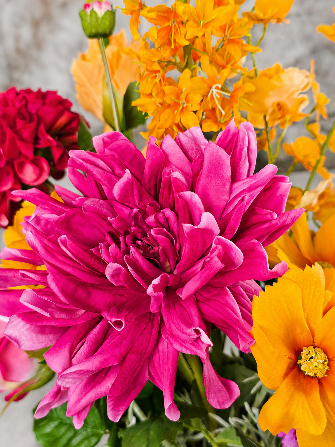 Seidenblumenstrauß Lia