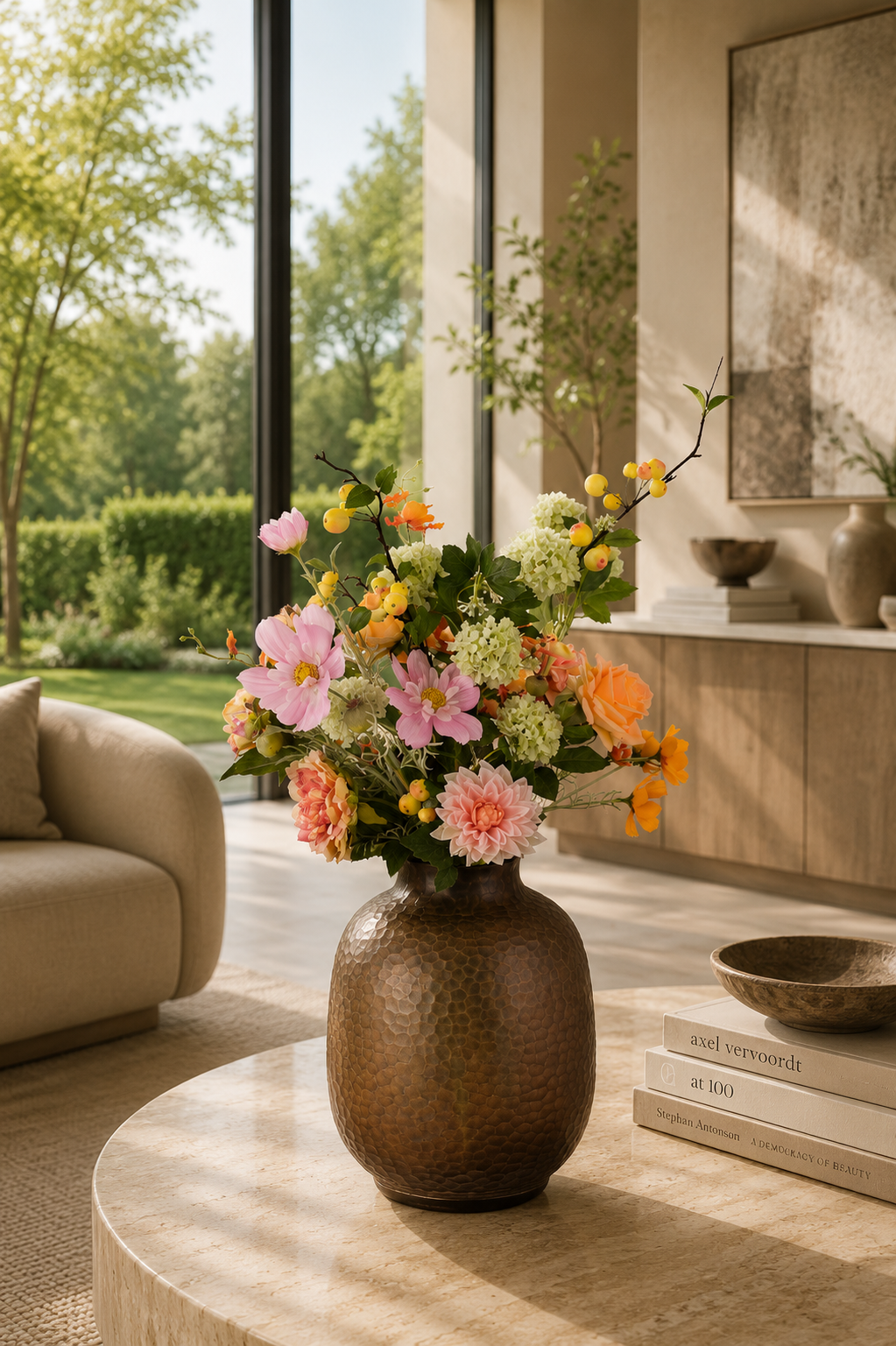 Seidenblumenstrauß Lin