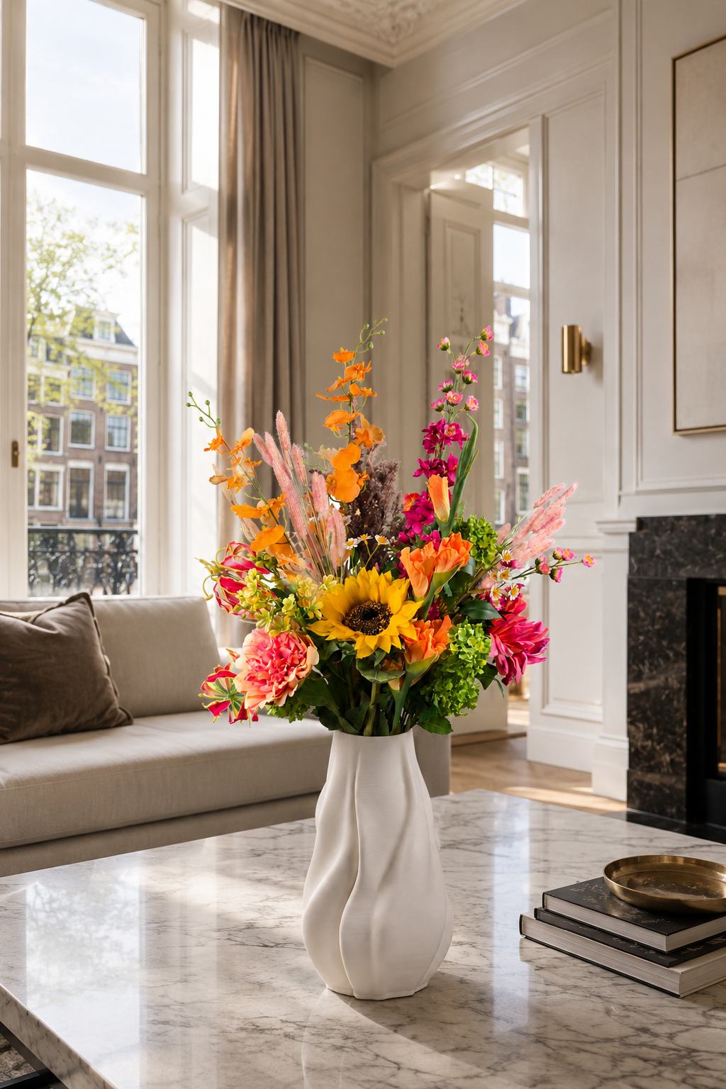 Seidenblumenstrauß Lina