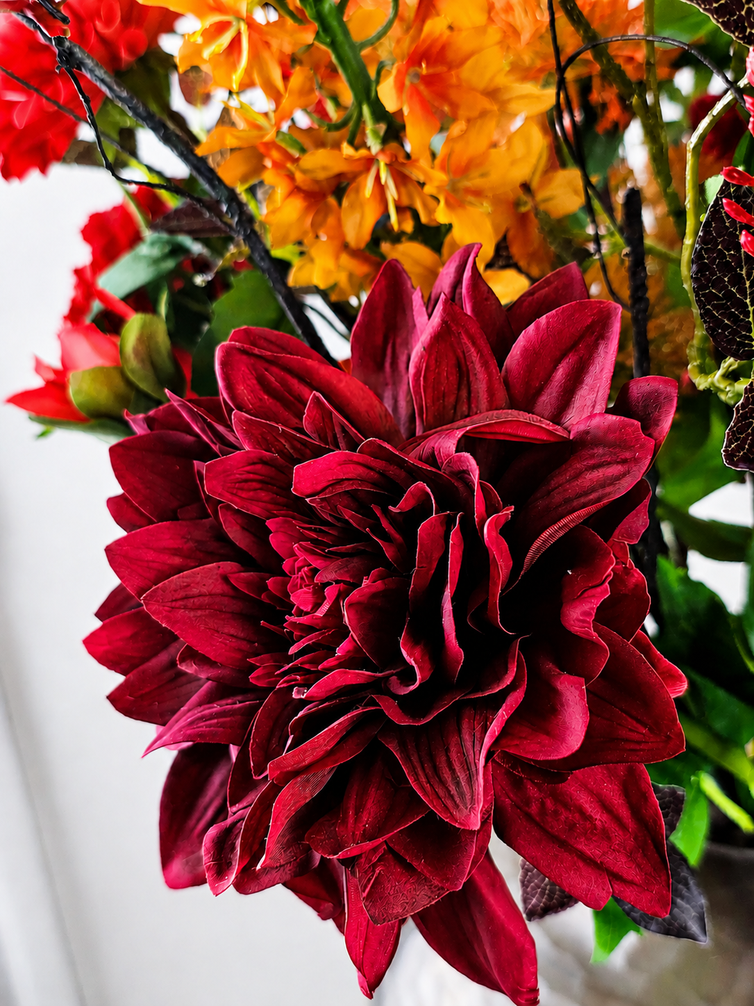 Seidenblumenstrauß Marie