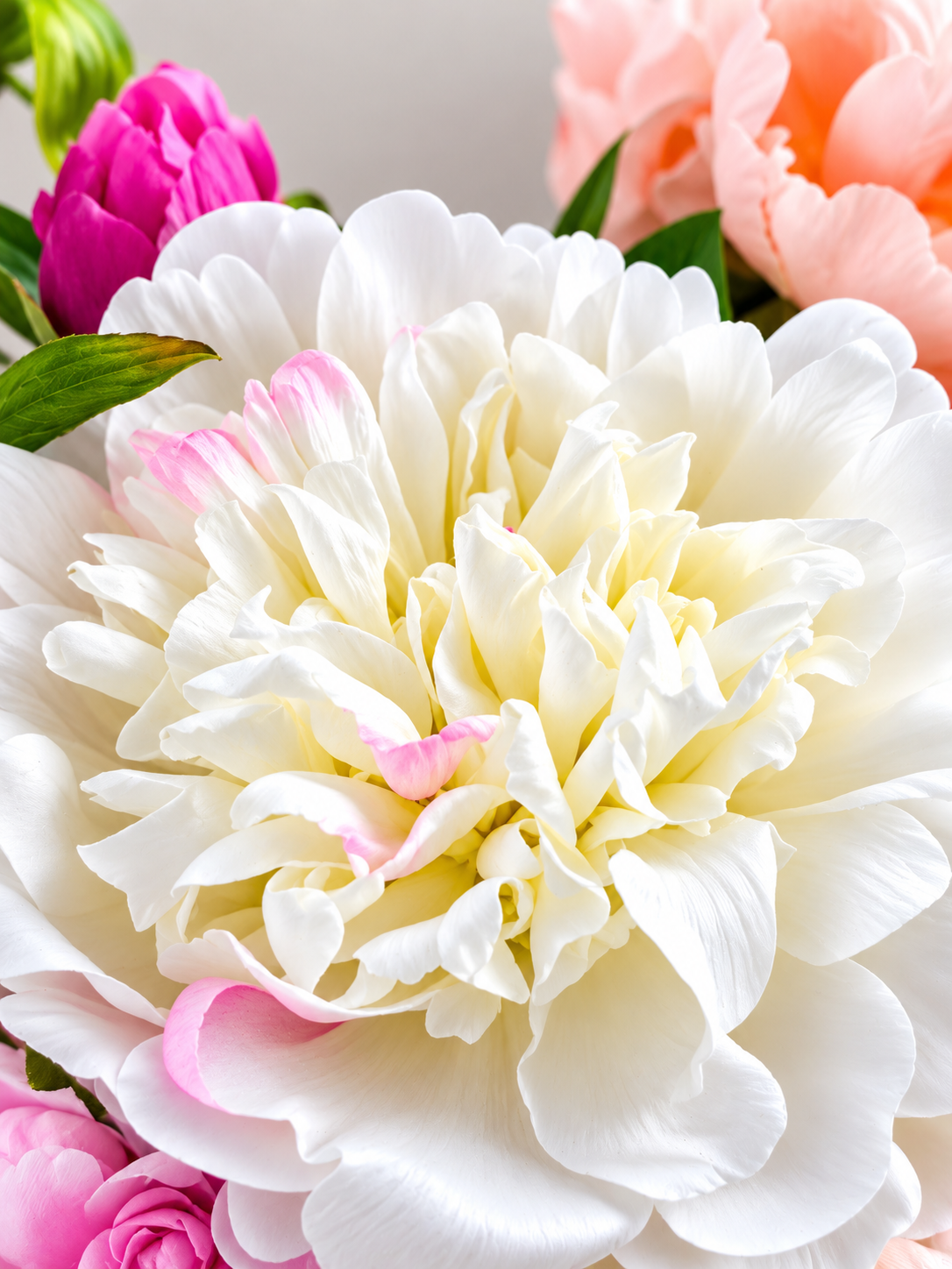 Seidenblumenstrauß Peony